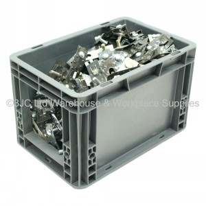 Heavy Duty Stacking Euro Box 30cm 7 Litre Open Window